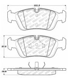 StopTech Street Select Brake Pads - Rear