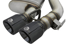 Load image into Gallery viewer, aFe MACHForce XP 3in 304 SS Axle-Back Exhaust Dual Exhaust (NPP) w/ Black Tips 16-17 Camaro SS V8