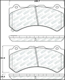 StopTech Street Select Brake Pads - Front