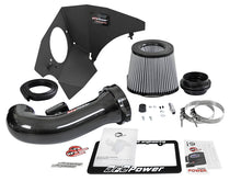 Load image into Gallery viewer, aFe 19-21 GM Trucks 5.3L/6.2L Track Series Carbon Fiber Cold Air Intake System W/ Pro Dry S Filters