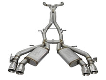 Load image into Gallery viewer, aFe MACHForce XP 3in 304 Stainless Steel Cat-Back Exhaust 16-17 Chevy Camaro SS V8-6.2L