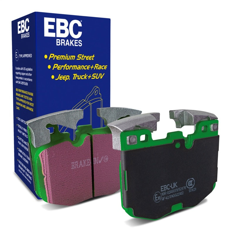 EBC 2017+ BMW 530 2.0L Turbo (G30) Greenstuff Front Brake Pads