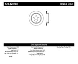 StopTech 03-07 Infiniti FX35/45 Drilled Right Rear Rotor