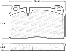 Load image into Gallery viewer, StopTech 07-15 Audi Q7 Street Performance Front Brake Pads