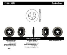 Load image into Gallery viewer, StopTech 05-10 Ford Mustang V6/4.0L / GT V8/4.6L Cross Drilled Left Rear Rotor