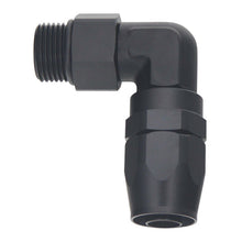 Load image into Gallery viewer, DeatschWerks 10AN ORB Female Swivel 90-Degree Hose End CPE - Anodized Matte Black