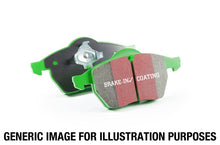 Load image into Gallery viewer, EBC 97-98 Subaru Impreza 1.8 Greenstuff Front Brake Pads