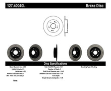 Load image into Gallery viewer, StopTech 06-09 Honda Civic Ex/Si Slotted &amp; Drilled Left Rear Rotor