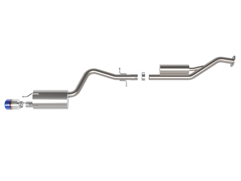 aFe Lexus IS300 01-05 L6-3.0L Takeda Cat-Back Exhaust System- Blue Tip