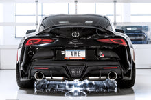 Load image into Gallery viewer, AWE 2020 Toyota Supra A90 Non-Resonated Touring Edition Exhaust - 5in Chrome Silver Tips