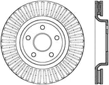 StopTech 11-15 Jeep Grand Cherokee Front Right Drilled Sport Brake Cryo Rotor (Excludes SRT8)