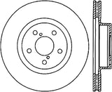 StopTech Power Slot 05-08 STi (5x114.3) CRYO Front Right Rotor