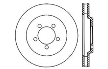 Load image into Gallery viewer, StopTech Power Slot 05-10 Mustang GT V8-4.6L Front Right Drilled Rotor