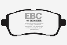 Load image into Gallery viewer, EBC 10+ Ford Fiesta 1.6 Ultimax2 Front Brake Pads