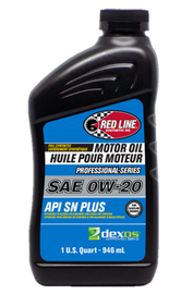 Red Line Pro-Series 0W20 DEX1G2 SN+ Motor Oil - Quart