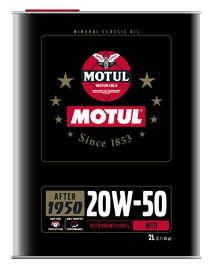 Motul 20W50 Classic Performance Oil - 10x2L