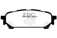 Load image into Gallery viewer, EBC 04-06 Saab 9-2X 2.0 Turbo Greenstuff Rear Brake Pads