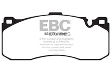 Load image into Gallery viewer, EBC 08-10 BMW 135 3.0 Twin Turbo Greenstuff Front Brake Pads