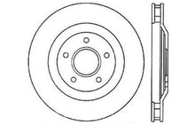 Load image into Gallery viewer, StopTech Power Slot 97-04 Chevy Corvette / 04 &amp; 08 Cadillac XLR/XLR-V Front Right Drilled Rotors