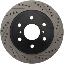 Load image into Gallery viewer, StopTech 05-10 GMC Sierra (w/ Rear Drum) / 07-09 GMC Yukon Rear Right Slotted &amp; Drilled Rotor