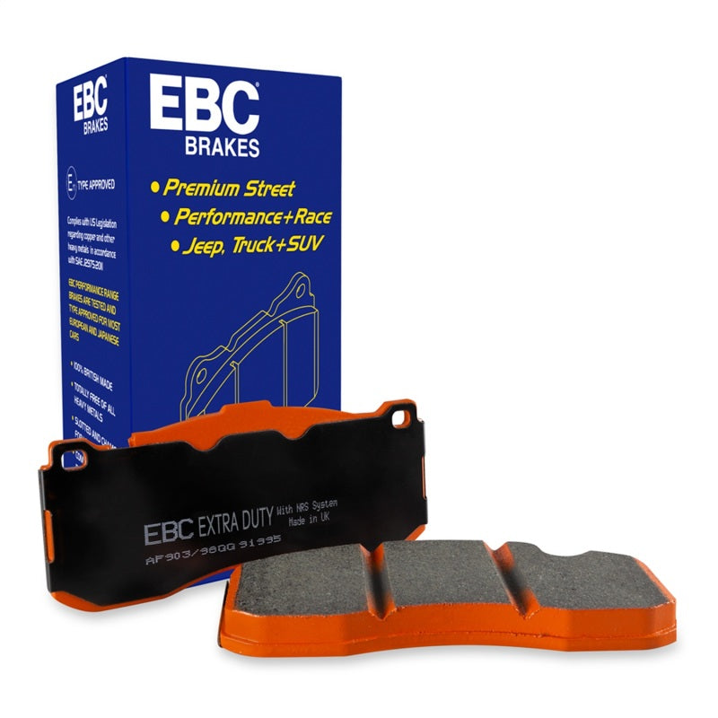 EBC 11-15 Audi Q7 3.0 Supercharged Extra Duty Front Brake Pads