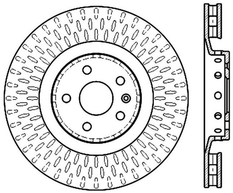 StopTech Slotted Sport Brake Rotor