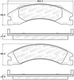 StopTech Street Brake Pads - Front