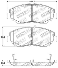 Load image into Gallery viewer, StopTech Performance 03-10 Honda Accord / 02-06 CR-V / 03-08 Pilot Front Brake Pads