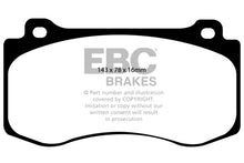 Load image into Gallery viewer, EBC 05-10 Chrysler 300C 6.1 SRT8 Redstuff Front Brake Pads