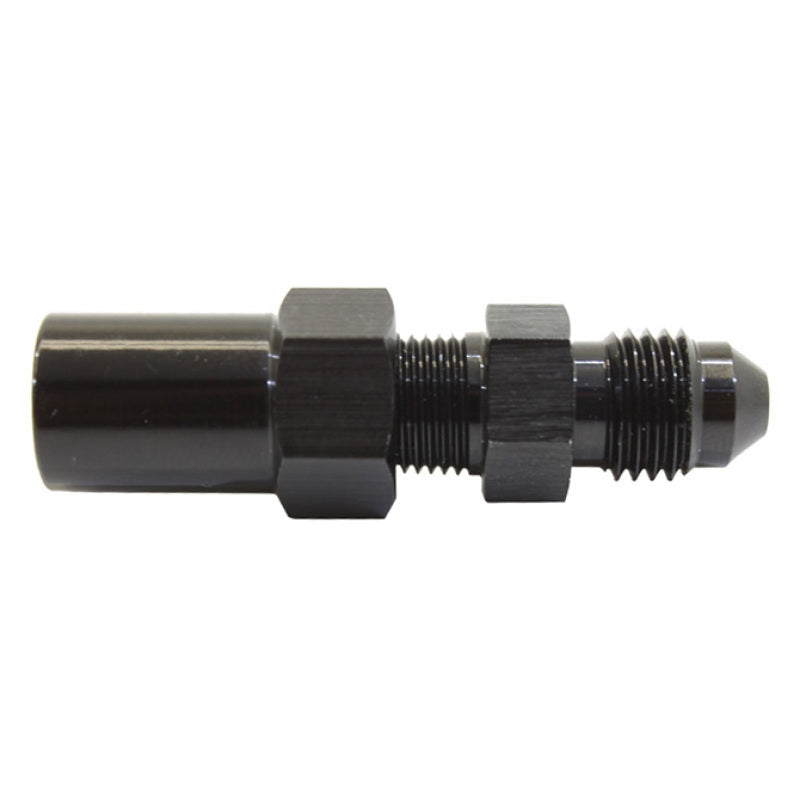 Snow Performance 1/8in NPT Female to 4AN Male Low Profile Straight Nozzle Holder