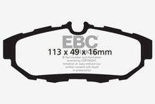 Load image into Gallery viewer, EBC 10-14 Ford Mustang 3.7 Redstuff Rear Brake Pads