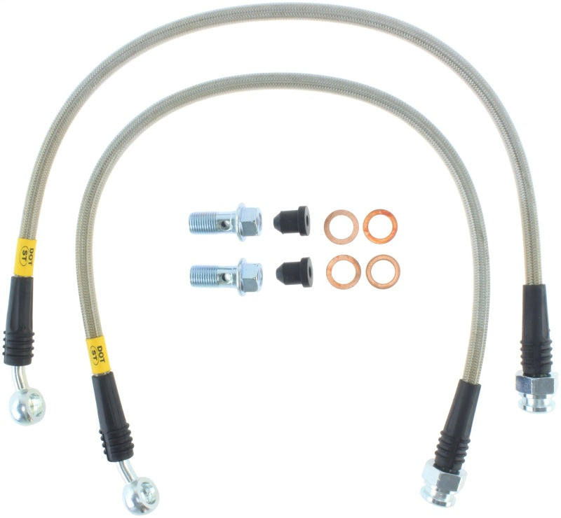 StopTech 97-04 Chevrolet Corvette Stainless Steel Rear Brake Line Kit