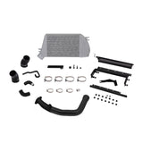 Mishimoto 2015 Subaru WRX Top-Mount Intercooler Kit - Polished Cooler & Black Pipes