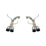 Remark 11-14 Subaru WRX/STI GR (GV) Sedan Axle Back Exhaust w/Burnt Stainless Steel Single Wall Tip