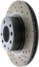 Load image into Gallery viewer, StopTech Slotted &amp; Drilled Sport Brake Rotor