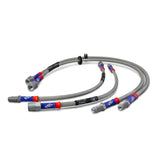 EBC 04-08 Porsche Boxster 2.7L (w/Cast Iron Rotor) Stainless Steel Brake Line Kit
