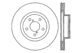 StopTech Drilled Sport Brake Rotor
