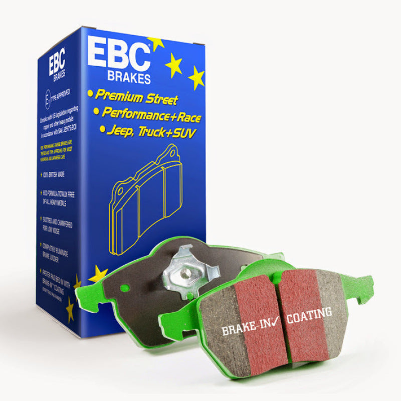 EBC 11-12 BMW 1M Coupe 3.0 Twin Turbo Greenstuff Front Brake Pads