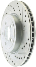 Load image into Gallery viewer, StopTech Select Sport 10-14 Dodge Challenger Drilled and Slotted Front Left Brake Rotor