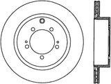 StopTech Power Slot 08-09 Evo 10 Cryo Slotted Right Rear Rotor