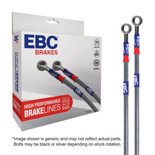 Load image into Gallery viewer, EBC 08-13 Chevrolet Silverado 1500 (2WD) (w/Rear Drums w/o 2in Ext) Stainless Steel Brake Line Kit