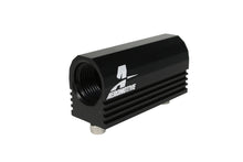 Load image into Gallery viewer, Aeromotive 96-04 Ford 4.6 L Fuel Rail Pressure Sensor Adapter Log (-08 AN inlet / outlet)