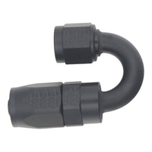 Load image into Gallery viewer, DeatschWerks 6AN Female Swivel 180-Degree Hose End CPE - Anodized Matte Black