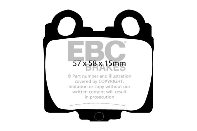 EBC 98-05 Lexus GS300 3.0 Ultimax2 Rear Brake Pads