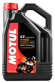 Motul 4L 7100 4-Stroke Engine Oil 10W50 4T