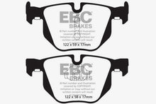 Load image into Gallery viewer, EBC 10-14 BMW X5 3.0 Turbo (35) Greenstuff Rear Brake Pads