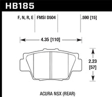 Load image into Gallery viewer, Hawk HPS 5.0 Street Brake Pads - Rear