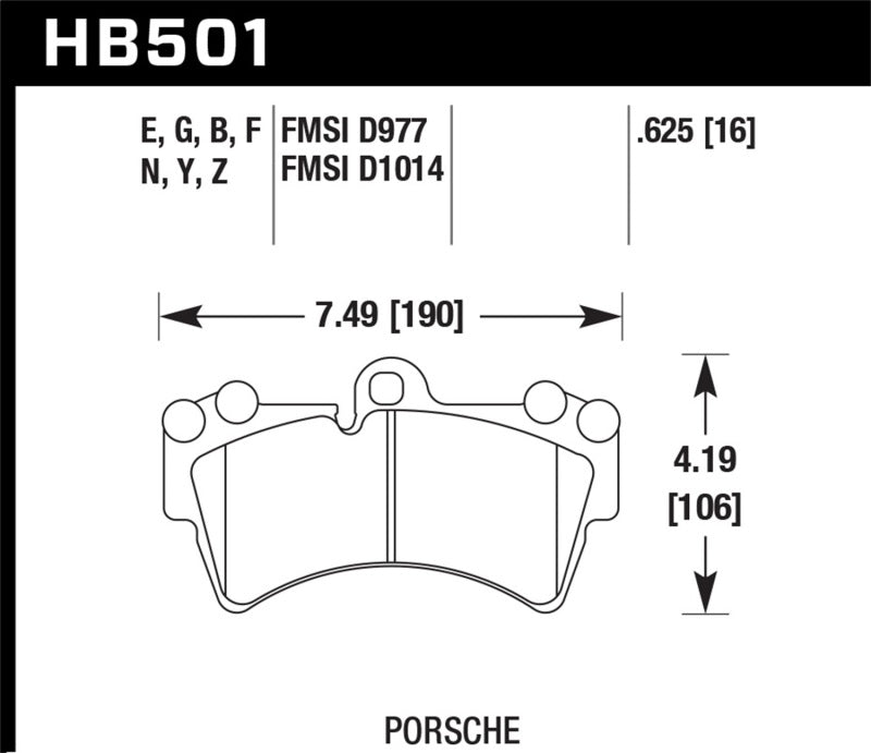 Hawk LTS Street Brake Pads