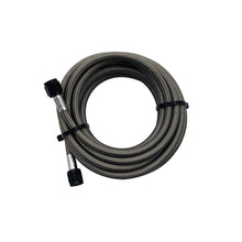 Load image into Gallery viewer, Snow Performance 5ft Stainless Steel Braided Water Line (4AN Black)