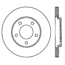 Load image into Gallery viewer, StopTech Power Slot 05-10 Mustang V6/4.0L / GT V8-4.6L Rear Right Slotted Rotor